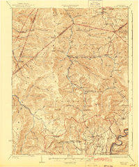 Mingo West Virginia Historical topographic map, 1:62500 scale, 15 X 15 Minute, Year 1925