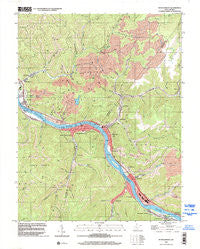 Montgomery West Virginia Historical topographic map, 1:24000 scale, 7.5 X 7.5 Minute, Year 1996