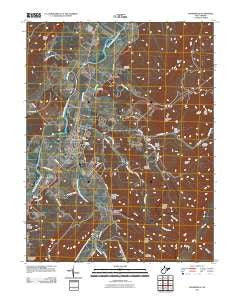 Moorefield West Virginia Historical topographic map, 1:24000 scale, 7.5 X 7.5 Minute, Year 2011
