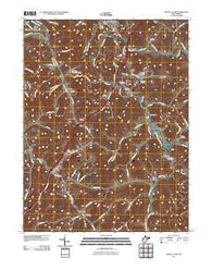 Mount Clare West Virginia Historical topographic map, 1:24000 scale, 7.5 X 7.5 Minute, Year 2011