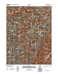 Mount Storm West Virginia Historical topographic map, 1:24000 scale, 7.5 X 7.5 Minute, Year 2011