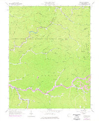 Myrtle West Virginia Historical topographic map, 1:24000 scale, 7.5 X 7.5 Minute, Year 1963