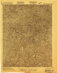 Naugatuck West Virginia Historical topographic map, 1:48000 scale, 15 X 15 Minute, Year 1915