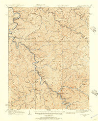 Naugatuck West Virginia Historical topographic map, 1:62500 scale, 15 X 15 Minute, Year 1926