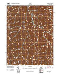 New Milton West Virginia Historical topographic map, 1:24000 scale, 7.5 X 7.5 Minute, Year 2011