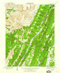 Onego West Virginia Historical topographic map, 1:62500 scale, 15 X 15 Minute, Year 1920