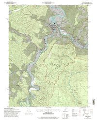Parsons West Virginia Historical topographic map, 1:24000 scale, 7.5 X 7.5 Minute, Year 1995