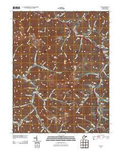 Pax West Virginia Historical topographic map, 1:24000 scale, 7.5 X 7.5 Minute, Year 2011