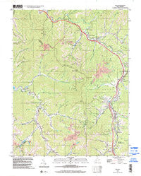 Pax West Virginia Historical topographic map, 1:24000 scale, 7.5 X 7.5 Minute, Year 1996