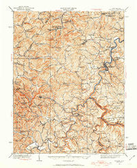 Philippi West Virginia Historical topographic map, 1:62500 scale, 15 X 15 Minute, Year 1925