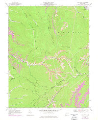 Pilot Knob West Virginia Historical topographic map, 1:24000 scale, 7.5 X 7.5 Minute, Year 1968
