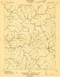 Pineville West Virginia Historical topographic map, 1:48000 scale, 15 X 15 Minute, Year 1910