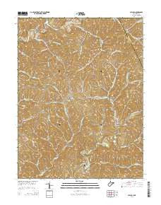 Pullman West Virginia Historical topographic map, 1:24000 scale, 7.5 X 7.5 Minute, Year 2014