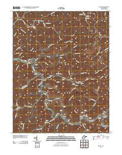 Racine West Virginia Historical topographic map, 1:24000 scale, 7.5 X 7.5 Minute, Year 2011