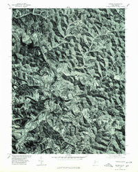 Shirley West Virginia Historical topographic map, 1:24000 scale, 7.5 X 7.5 Minute, Year 1976