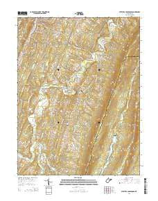 Stotlers Crossroads West Virginia Historical topographic map, 1:24000 scale, 7.5 X 7.5 Minute, Year 2014