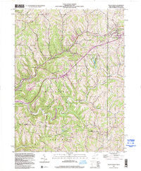 Valley Grove West Virginia Historical topographic map, 1:24000 scale, 7.5 X 7.5 Minute, Year 1997