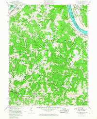 Valley Mills West Virginia Historical topographic map, 1:24000 scale, 7.5 X 7.5 Minute, Year 1957