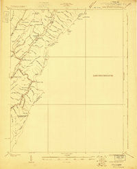 Warm Springs Virginia Historical topographic map, 1:48000 scale, 15 X 15 Minute, Year 1923