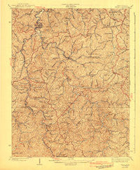 Wayne West Virginia Historical topographic map, 1:62500 scale, 15 X 15 Minute, Year 1941