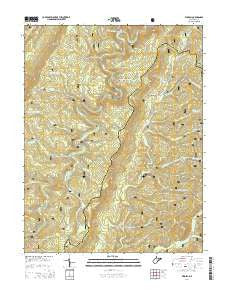 Wildell West Virginia Historical topographic map, 1:24000 scale, 7.5 X 7.5 Minute, Year 2014