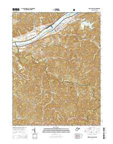 Willow Island West Virginia Historical topographic map, 1:24000 scale, 7.5 X 7.5 Minute, Year 2014