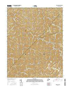 Wilsondale West Virginia Current topographic map, 1:24000 scale, 7.5 X 7.5 Minute, Year 2016