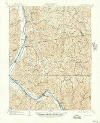 Winfield West Virginia Historical topographic map, 1:62500 scale, 15 X 15 Minute, Year 1908