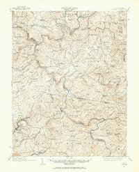 Winona West Virginia Historical topographic map, 1:62500 scale, 15 X 15 Minute, Year 1914