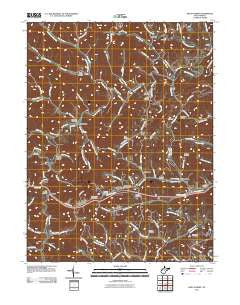 Wolf Summit West Virginia Historical topographic map, 1:24000 scale, 7.5 X 7.5 Minute, Year 2011