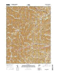 Wolf Summit West Virginia Historical topographic map, 1:24000 scale, 7.5 X 7.5 Minute, Year 2014