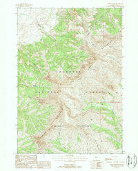 Aldrich Basin Wyoming Historical topographic map, 1:24000 scale, 7.5 X 7.5 Minute, Year 1988