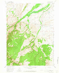 Arlington Wyoming Historical topographic map, 1:24000 scale, 7.5 X 7.5 Minute, Year 1958