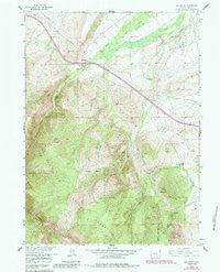 Arlington Wyoming Historical topographic map, 1:24000 scale, 7.5 X 7.5 Minute, Year 1958