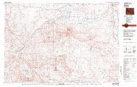 Basin Wyoming Historical topographic map, 1:100000 scale, 30 X 60 Minute, Year 1982