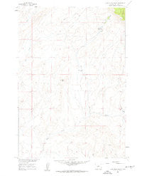 Bear Creek Ranch Wyoming Historical topographic map, 1:24000 scale, 7.5 X 7.5 Minute, Year 1960