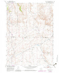 Bear Spring Wyoming Historical topographic map, 1:24000 scale, 7.5 X 7.5 Minute, Year 1951