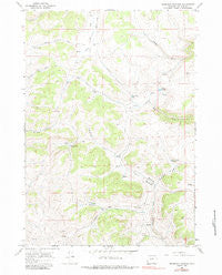 Beartrap Meadows Wyoming Historical topographic map, 1:24000 scale, 7.5 X 7.5 Minute, Year 1967