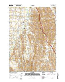 Big Horn Wyoming Current topographic map, 1:24000 scale, 7.5 X 7.5 Minute, Year 2015