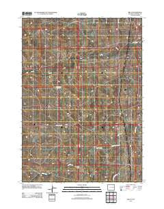 Bill SE Wyoming Historical topographic map, 1:24000 scale, 7.5 X 7.5 Minute, Year 2012