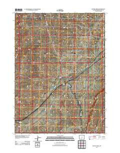 Bitter Creek Wyoming Historical topographic map, 1:24000 scale, 7.5 X 7.5 Minute, Year 2012
