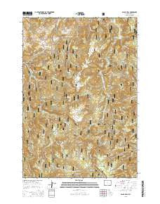 Black Hills Wyoming Current topographic map, 1:24000 scale, 7.5 X 7.5 Minute, Year 2015