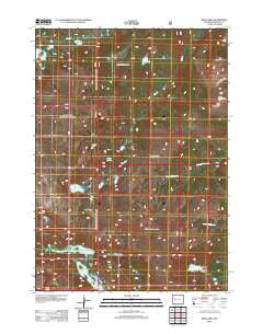 Bob Lakes Wyoming Historical topographic map, 1:24000 scale, 7.5 X 7.5 Minute, Year 2012