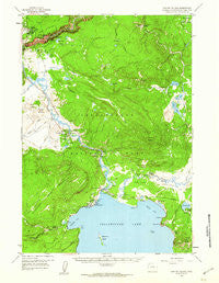 Canyon Village Wyoming Historical topographic map, 1:62500 scale, 15 X 15 Minute, Year 1959
