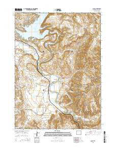 Cassa Wyoming Current topographic map, 1:24000 scale, 7.5 X 7.5 Minute, Year 2015