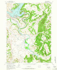 Cassa Wyoming Historical topographic map, 1:24000 scale, 7.5 X 7.5 Minute, Year 1961