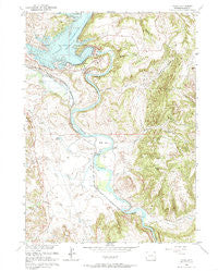 Cassa Wyoming Historical topographic map, 1:24000 scale, 7.5 X 7.5 Minute, Year 1961
