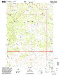 Castle Rock Wyoming Historical topographic map, 1:24000 scale, 7.5 X 7.5 Minute, Year 1991