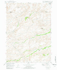 Cedar Hill Wyoming Historical topographic map, 1:24000 scale, 7.5 X 7.5 Minute, Year 1949