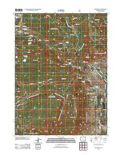 Centennial Wyoming Historical topographic map, 1:24000 scale, 7.5 X 7.5 Minute, Year 2012